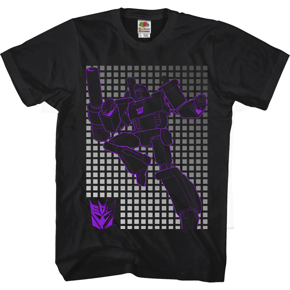 Megatron Grid Transformers Tshirt